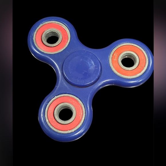 Other - EUC Fidget Spinner Blue & Orange